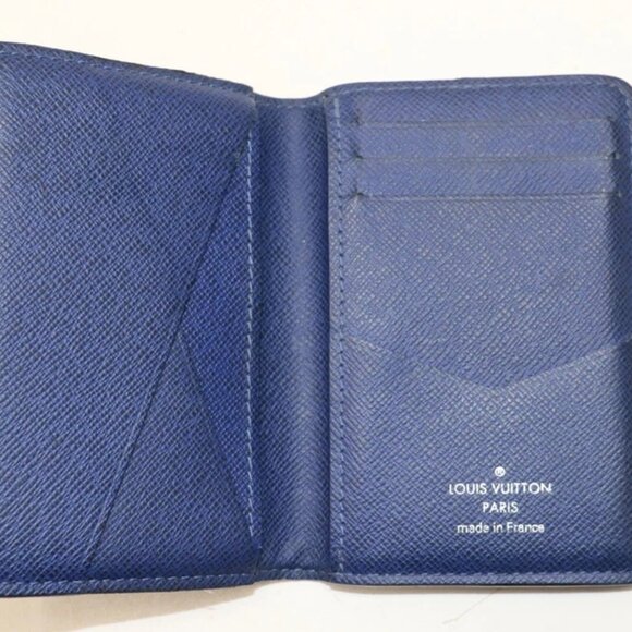 Louis Vuitton Monogram Canvas Pocket Organizer M30301 - Cobalt Blue - Picture 9 of 10